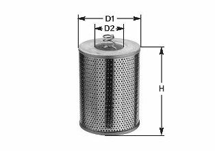 CLEAN FILTERS Топливный фильтр MG 011